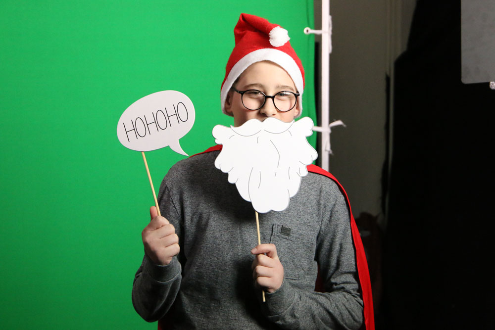Freigesprochen Mediencoaching – Ho ho ho… Greenscreen- X-Mas- Workshop