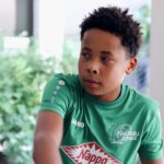 Gruppe von Kindern Jugendliche beim Stunt Workshop für Kinder in Kempen im Rahmen des Kulturrucksack NRW