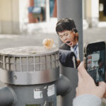 Jugendliche bringen eigene Street-Art-Werke im Stil von Rudy Willingham im Viertel an – Street Art entdecken & fotografieren (Foto: Sandra Stein)