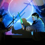 Jugendliche inszenieren filmreifes Schwertduell im Kulturrucksack NRW Workshop