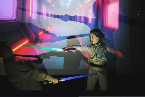 Jugendliche inszenieren filmreifes Schwertduell im Kulturrucksack NRW Workshop