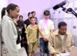 Schülerinnen und Schüler produzieren beim Rap-Workshop Punchlines & Rhymes ein eigenes Musikvideo